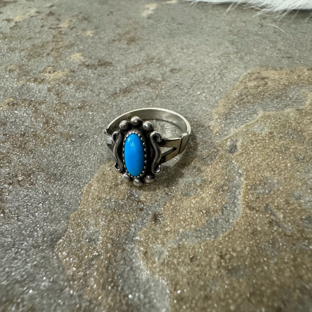 Turquoise sterling silver Ring